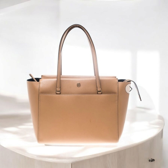 Tory Burch Parker Tote Tan - Picture 6 of 8